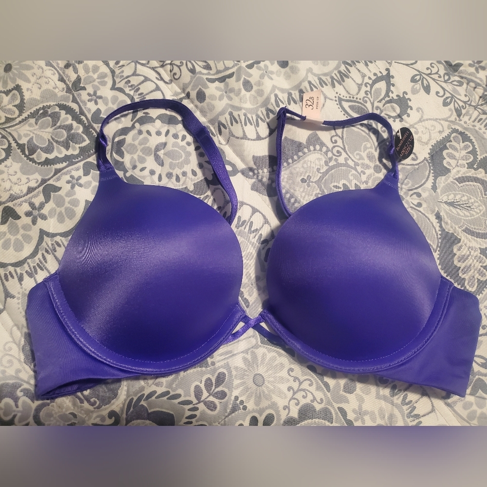 NWT! Victoria's Secret Purple Bombshell Add Two Cups Bra with Underwire